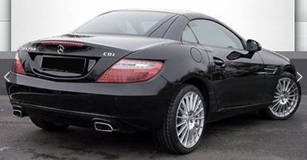 MERCEDES SLK CLASS (01/03/2015) - 